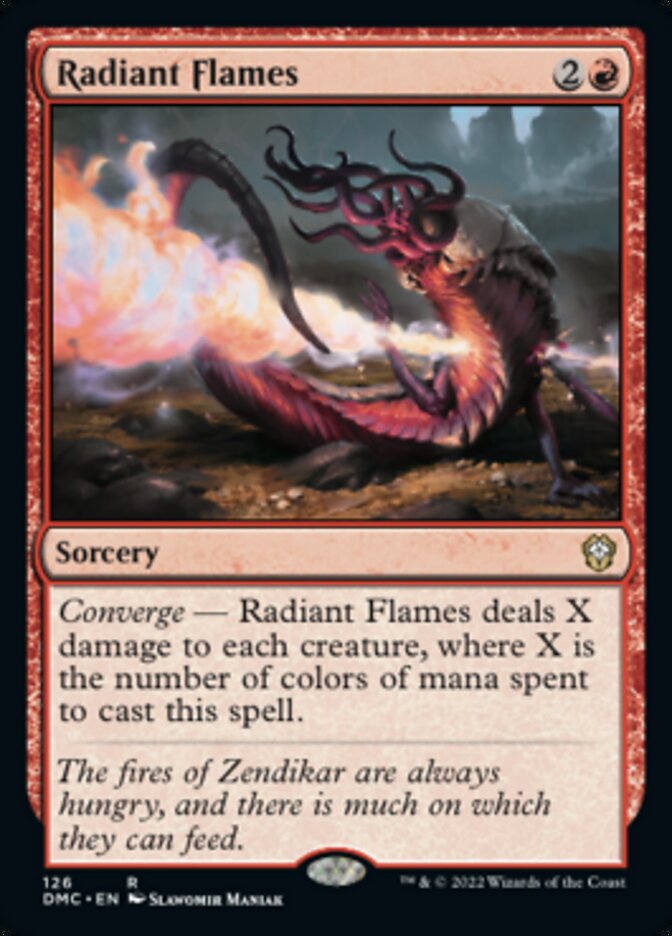 Radiant Flames [Dominaria United Commander] | Magic Magpie