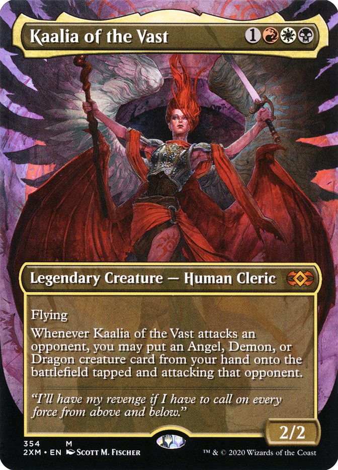 Kaalia of the Vast (Showcase) [Double Masters] | Magic Magpie