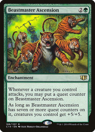Beastmaster Ascension [Commander 2014] | Magic Magpie