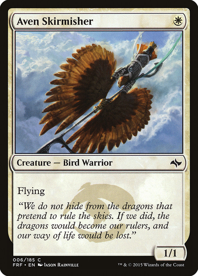 Aven Skirmisher [Fate Reforged] | Magic Magpie