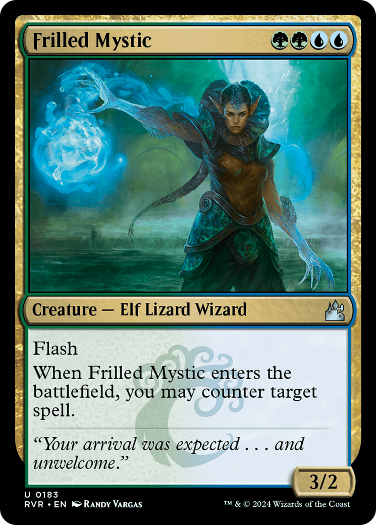 Frilled Mystic [Ravnica Remastered] | Magic Magpie