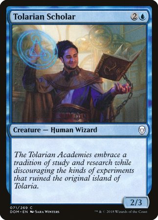 Tolarian Scholar [Dominaria] | Magic Magpie