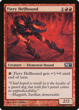 Fiery Hellhound [Magic 2011] | Magic Magpie