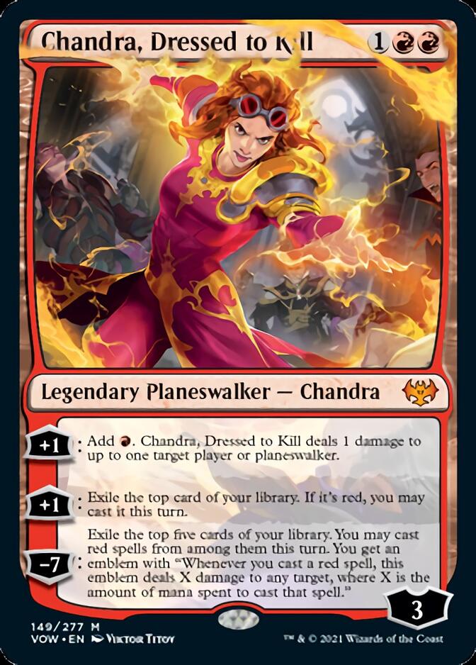 Chandra, Dressed to Kill [Innistrad: Crimson Vow] | Magic Magpie