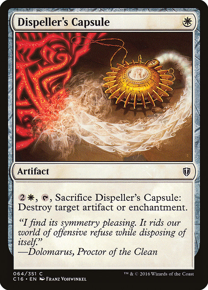 Dispeller's Capsule [Commander 2016] | Magic Magpie