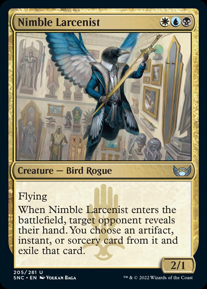 Nimble Larcenist [Streets of New Capenna] | Magic Magpie