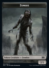 Zombie // Soldier Double-Sided Token [Double Masters 2022 Tokens] | Magic Magpie