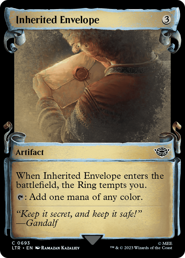 Inherited Envelope [The Lord of the Rings: Tales of Middle-Earth Showcase Scrolls] | Magic Magpie