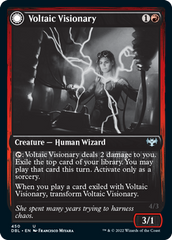Voltaic Visionary // Volt-Charged Berserker [Innistrad: Double Feature] | Magic Magpie