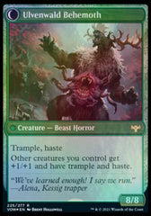 Ulvenwald Oddity // Ulvenwald Behemoth [Innistrad: Crimson Vow Prerelease Promos] | Magic Magpie