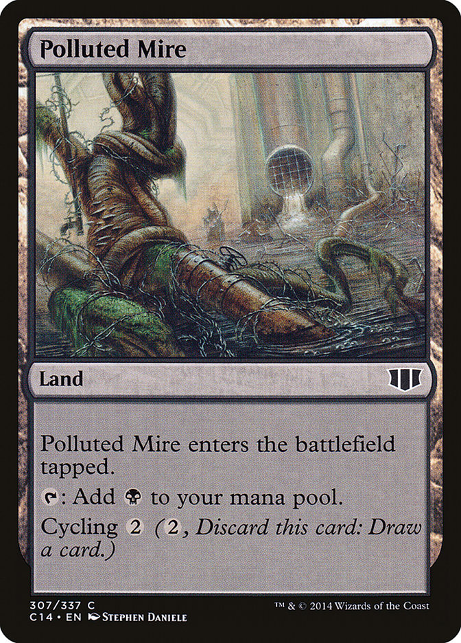 Polluted Mire [Commander 2014] | Magic Magpie