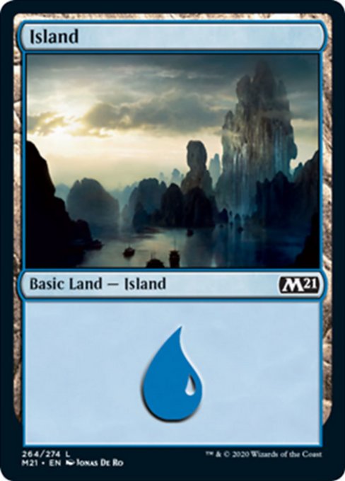 Island (264) [Core Set 2021] | Magic Magpie