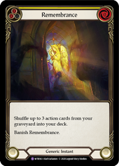 Remembrance [U-WTR163] (Welcome to Rathe Unlimited)  Unlimited Rainbow Foil | Magic Magpie