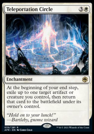 Teleportation Circle (Promo Pack) [Dungeons & Dragons: Adventures in the Forgotten Realms Promos] | Magic Magpie