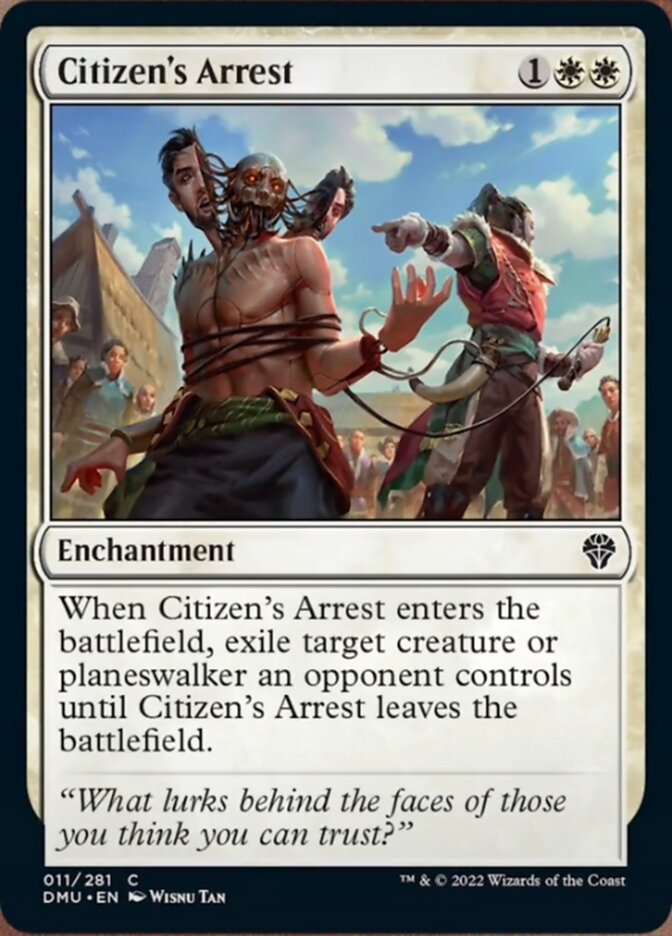 Citizen's Arrest [Dominaria United] | Magic Magpie