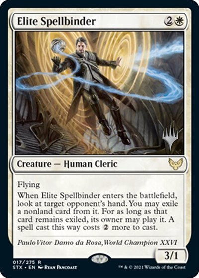 Elite Spellbinder (Promo Pack) [Strixhaven: School of Mages Promos] | Magic Magpie