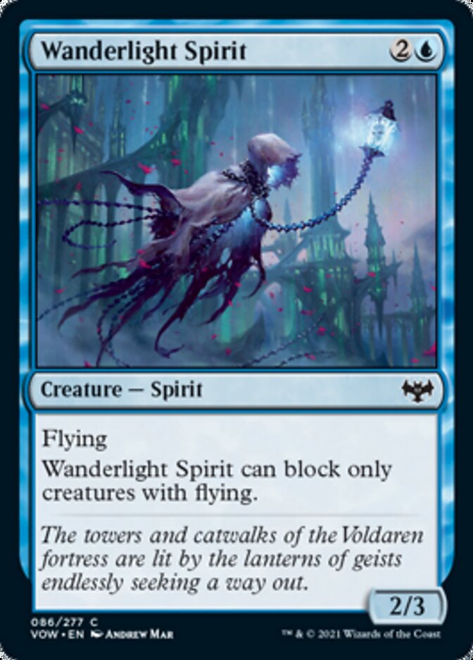 Wanderlight Spirit [Innistrad: Crimson Vow] | Magic Magpie