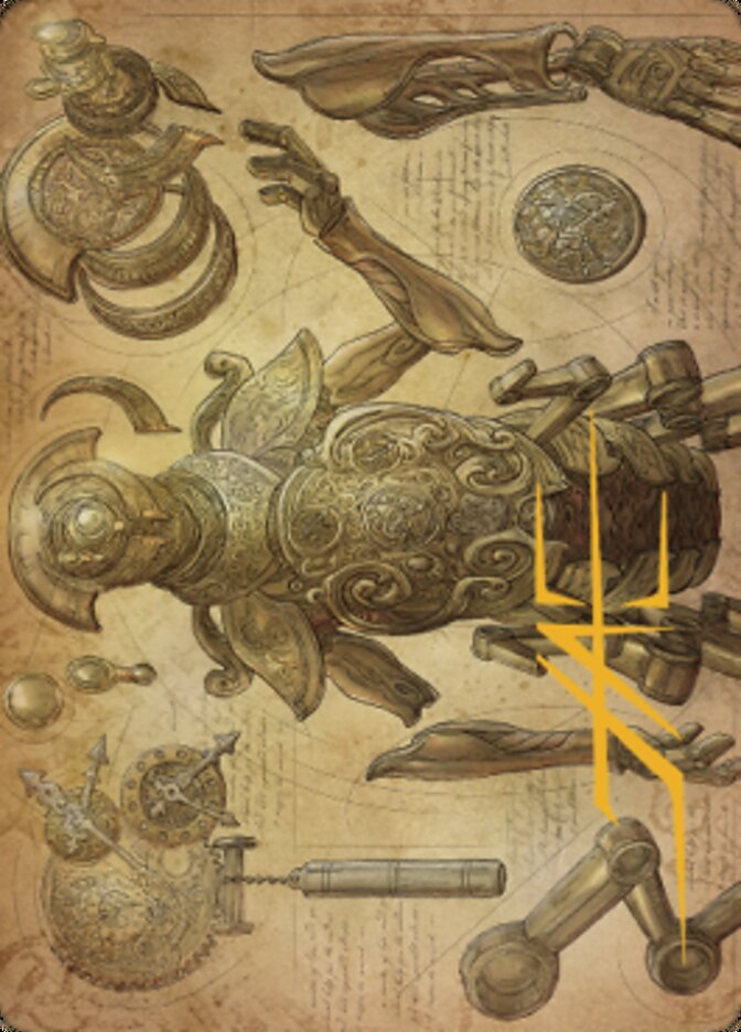 Foundry Inspector Art Card (Gold-Stamped Signature) [The Brothers' War Art Series] | Magic Magpie