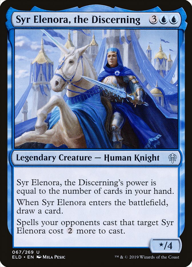 Syr Elenora, the Discerning [Throne of Eldraine] | Magic Magpie