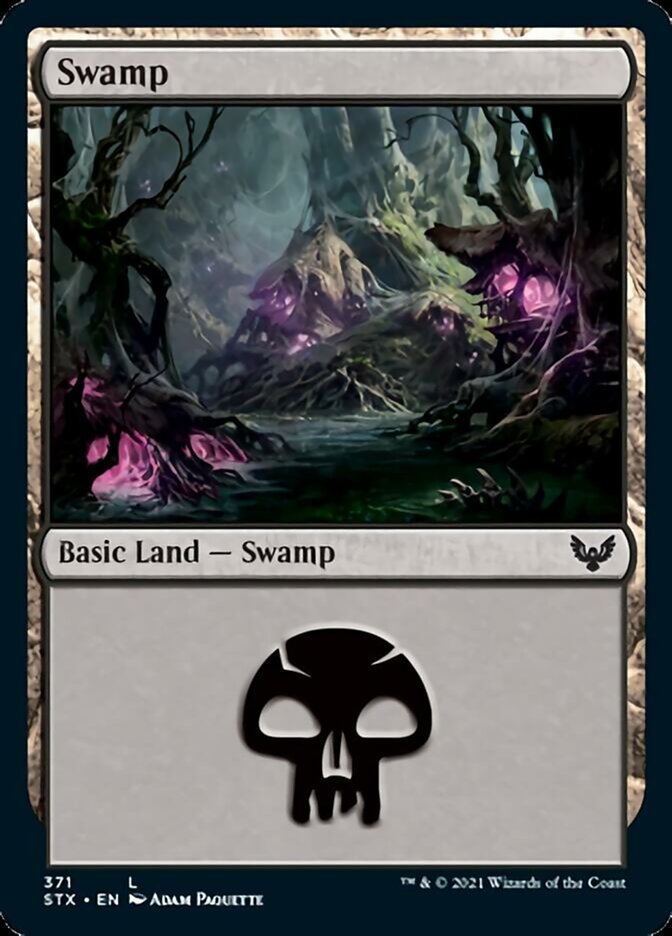 Swamp (#371) [Strixhaven: School of Mages] | Magic Magpie