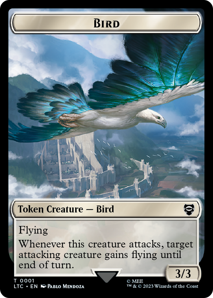 Bird // Food Token [The Lord of the Rings: Tales of Middle-Earth Commander Tokens] | Magic Magpie