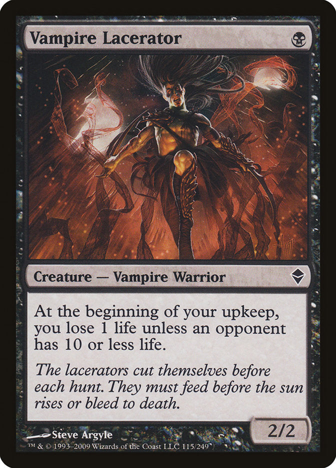 Vampire Lacerator [Zendikar] | Magic Magpie