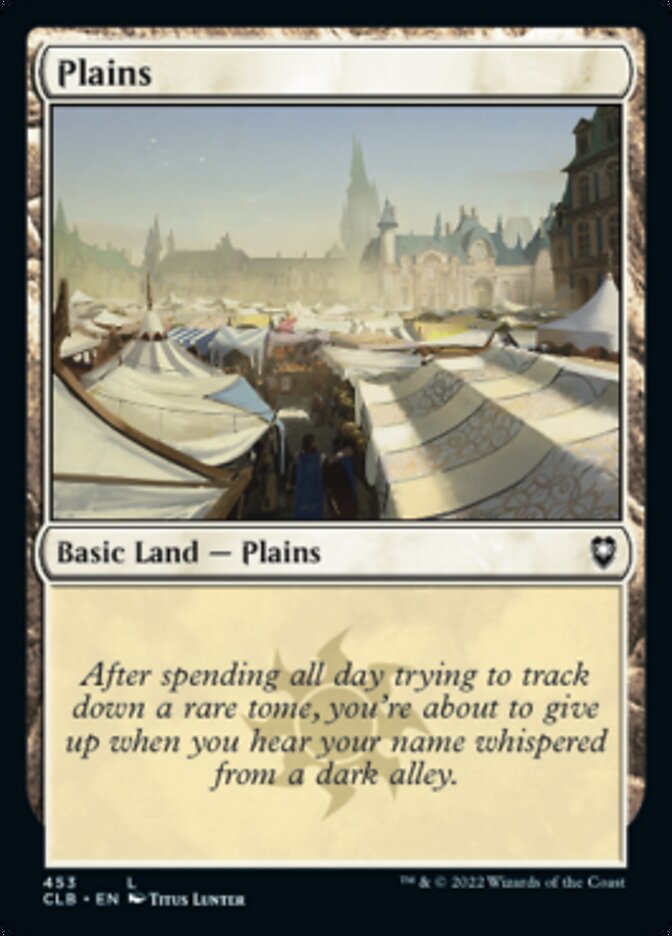 Plains (453) [Commander Legends: Battle for Baldur's Gate] | Magic Magpie