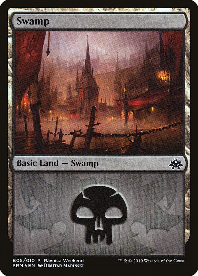 Swamp (B05) [Ravnica Allegiance Guild Kit] | Magic Magpie