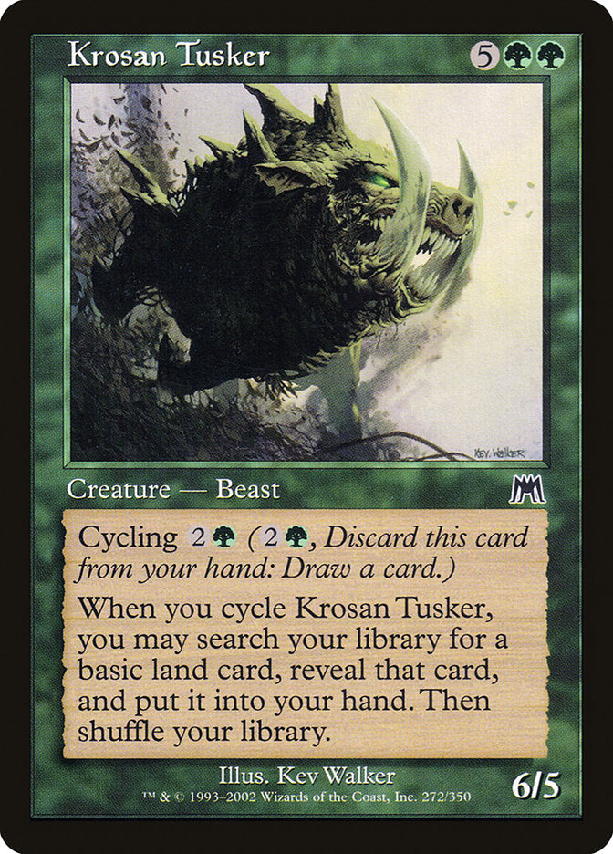 Krosan Tusker [Onslaught] | Magic Magpie