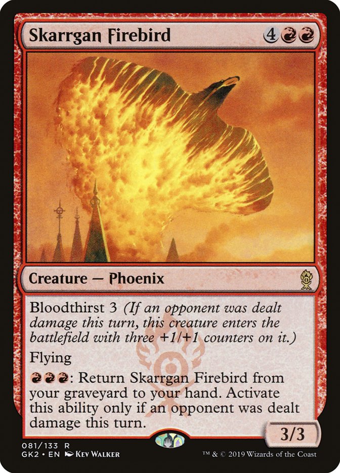 Skarrgan Firebird [Ravnica Allegiance Guild Kit] | Magic Magpie