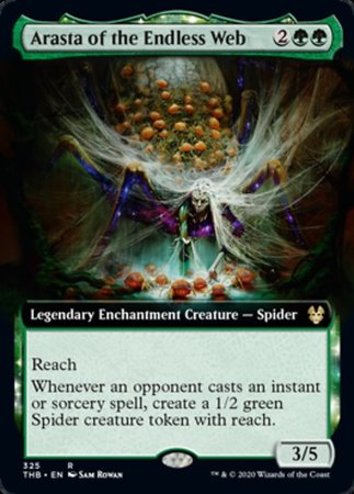 Arasta of the Endless Web (Extended Art) [Theros Beyond Death] | Magic Magpie