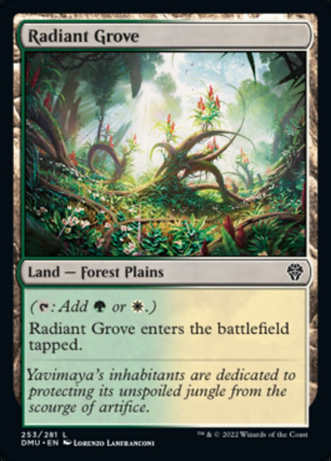 Radiant Grove [Dominaria United] | Magic Magpie