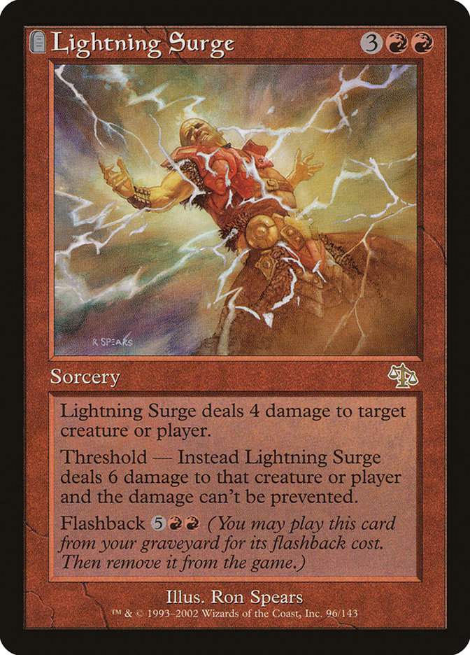 Lightning Surge [Judgment] | Magic Magpie