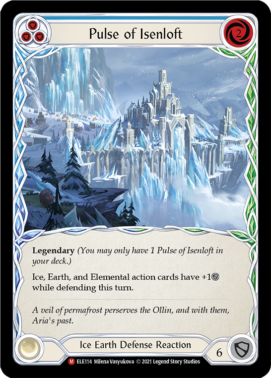 Pulse of Isenloft [ELE114] (Tales of Aria)  1st Edition Cold Foil | Magic Magpie