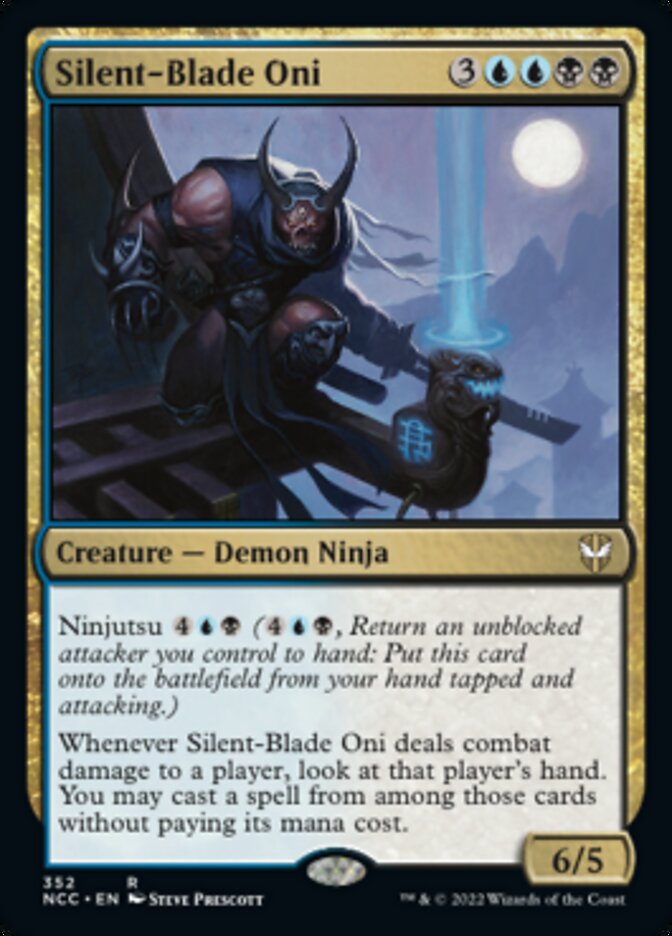 Silent-Blade Oni [Streets of New Capenna Commander] | Magic Magpie
