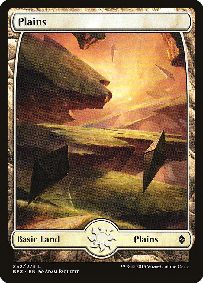 Plains (252) [Battle for Zendikar] | Magic Magpie