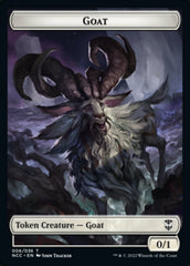 Zombie // Goat Double-sided Token [Streets of New Capenna Commander Tokens] | Magic Magpie