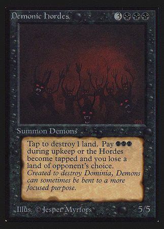 Demonic Hordes (IE) [Intl. Collectors’ Edition] | Magic Magpie