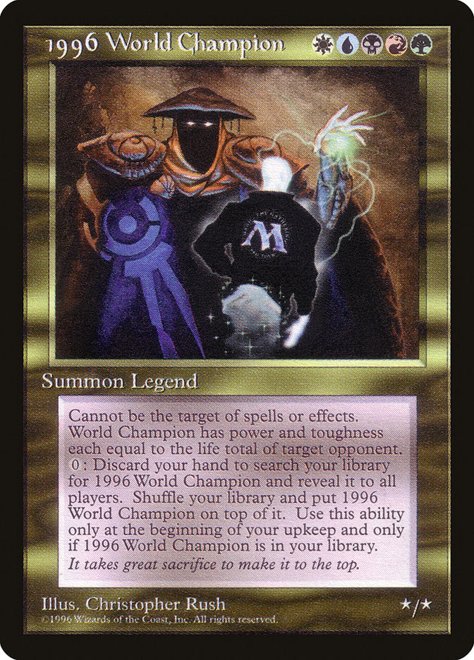 1996 World Champion [Celebration Cards] | Magic Magpie