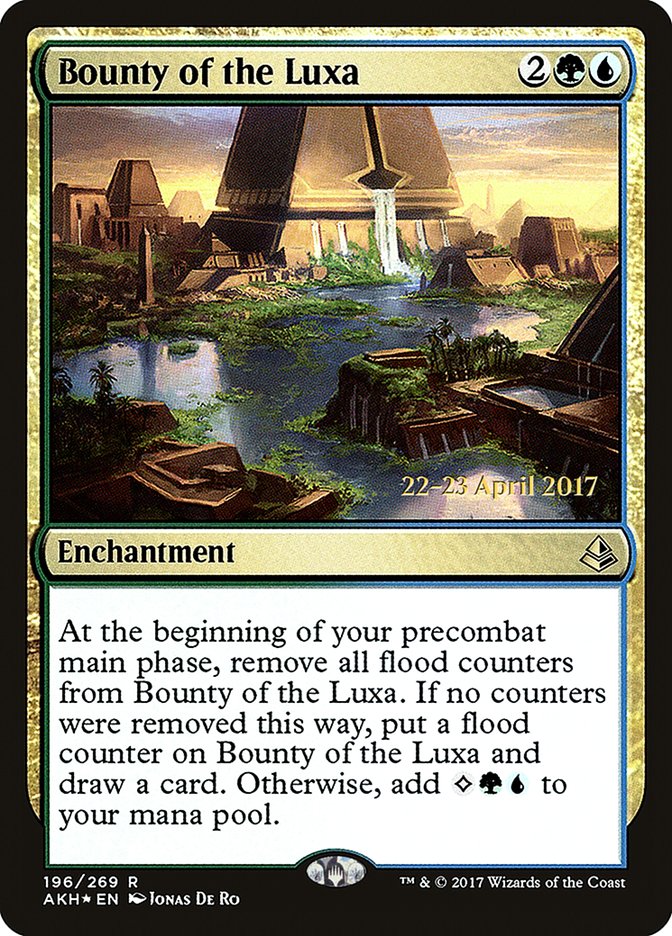 Bounty of the Luxa  [Amonkhet Prerelease Promos] | Magic Magpie