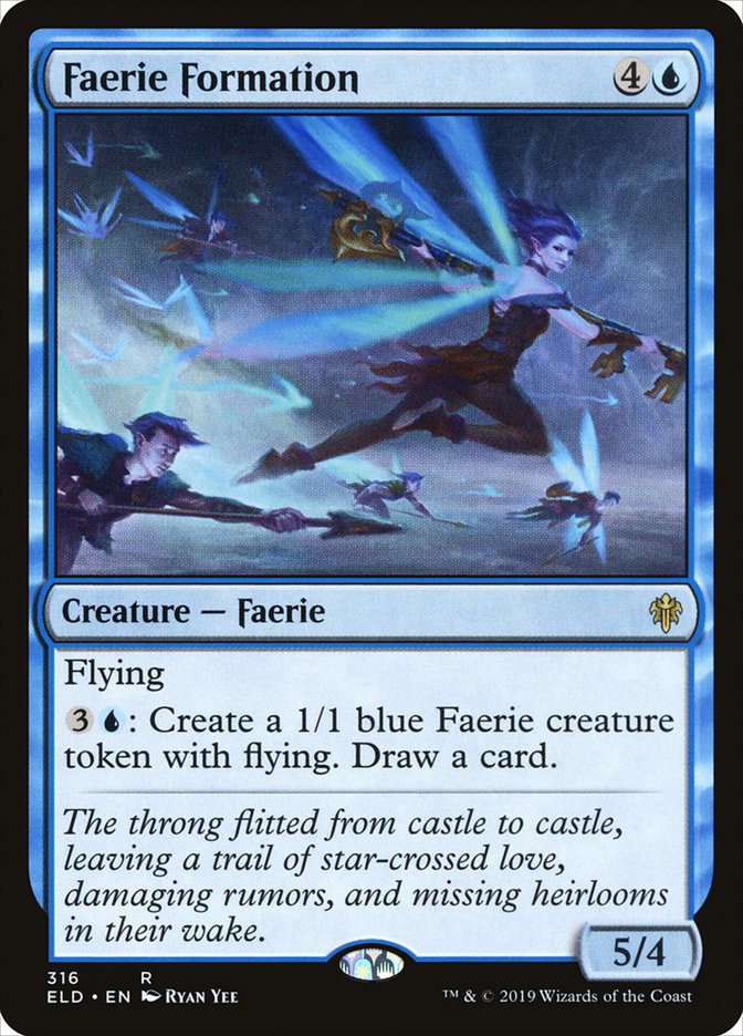 Faerie Formation [Throne of Eldraine] | Magic Magpie