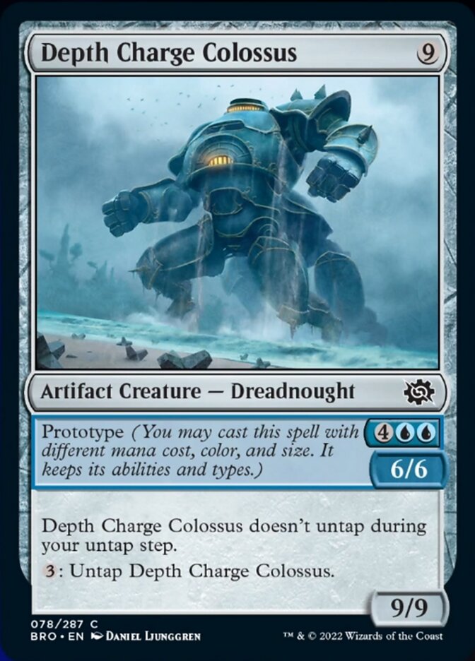 Depth Charge Colossus [The Brothers' War] | Magic Magpie