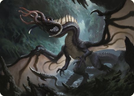 Brainstealer Dragon Art Card [Commander Legends: Battle for Baldur's Gate Art Series] | Magic Magpie