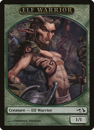 Elf Warrior Token [Duel Decks: Elves vs. Goblins Tokens] | Magic Magpie