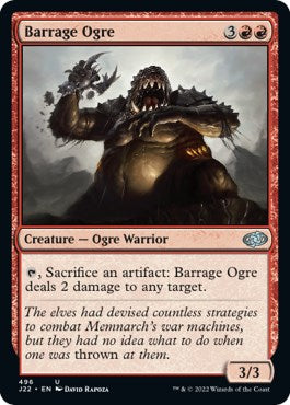 Barrage Ogre [Jumpstart 2022] | Magic Magpie