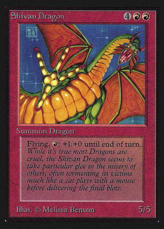 Shivan Dragon (CE) [Collectors’ Edition] | Magic Magpie