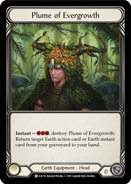 Plume of Evergrowth [ELE116] (Tales of Aria)  1st Edition Normal | Magic Magpie