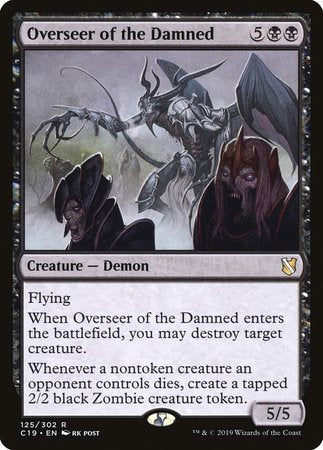 Overseer of the Damned [Commander 2019] | Magic Magpie