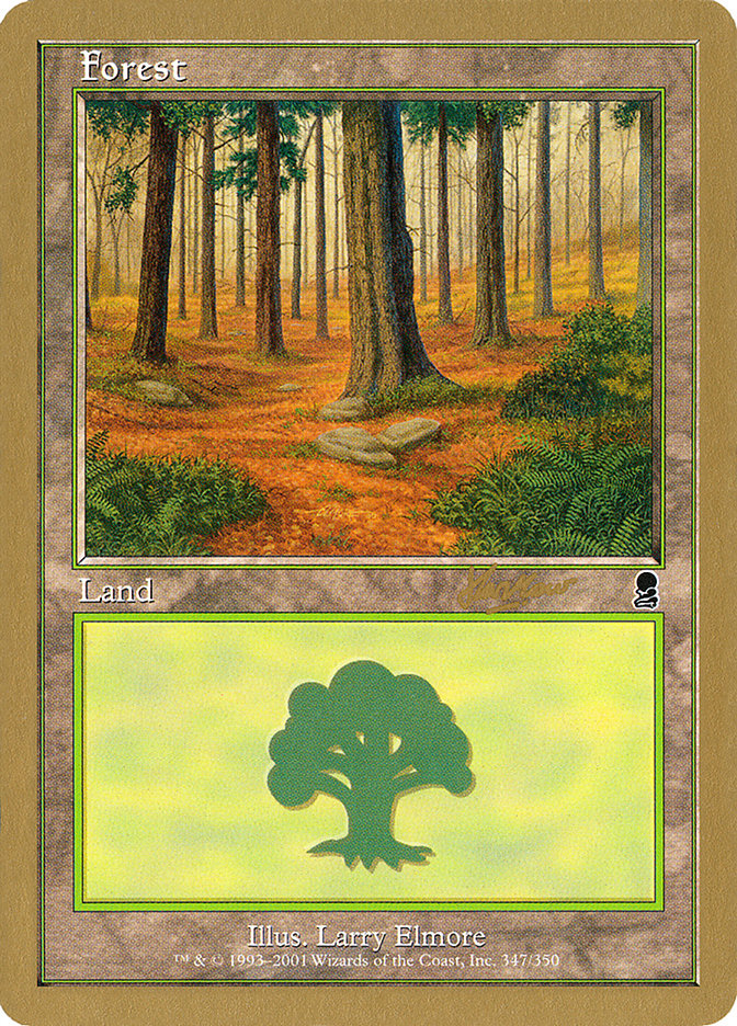 Forest (shh347) (Sim Han How) [World Championship Decks 2002] | Magic Magpie