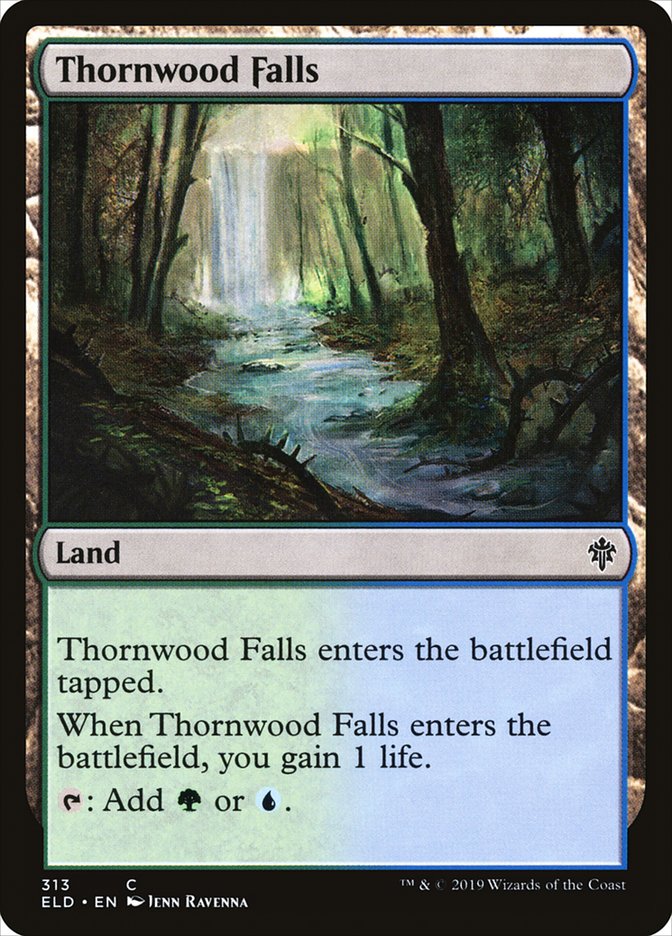 Thornwood Falls [Throne of Eldraine] | Magic Magpie